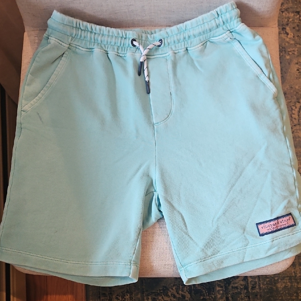 Vineyard Vines Boys' Jett Sunwashed Knit Shorts, Boys LARGE, Like NEW
